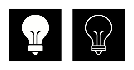 Lightbulb Vector Icon
