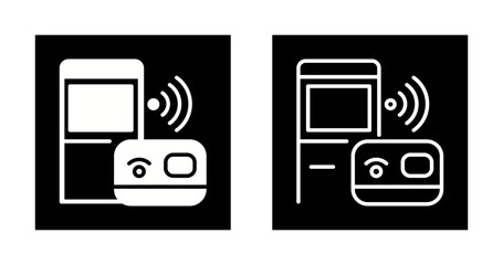 Self-Checkout Vector Icon