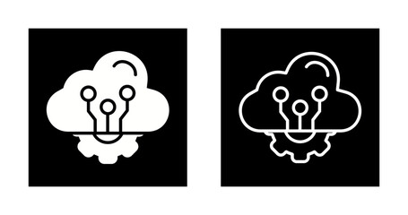 Cloud Infrastructure Vector Icon