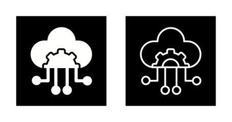 Cloud Native Vector Icon