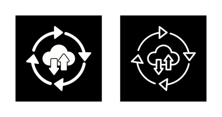 Continuous Deployment Vector Icon