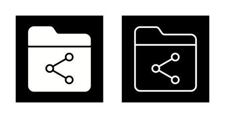File Sharing Vector Icon
