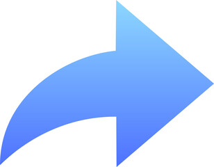 Blue arrow icon