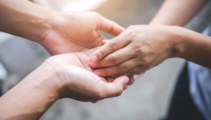 Visual Metaphor for Compassion and Humanitarian Action