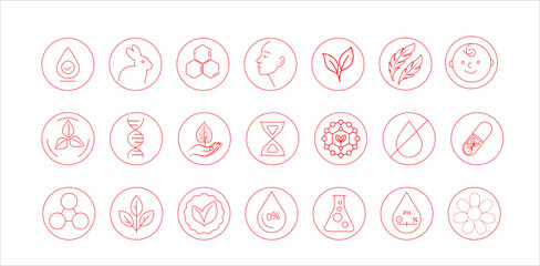 Minimalist Scientific & Ethical Icons