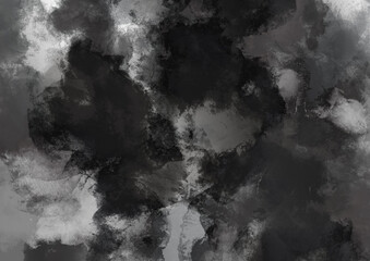 抽象的　水墨画　背景素材