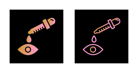 Eye Drop Icon Design