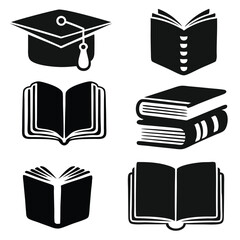 Education Vector Illustration Set