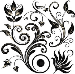 abstract floral background