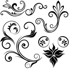 floral design element