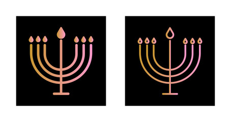 Hanukkah Icon Design
