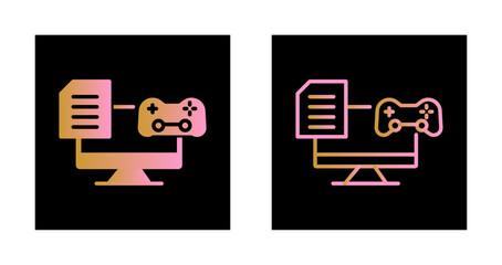 Gaming News Icon Design