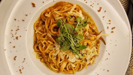 Enjoying a plate of pasta in Madeira combines the rich flavors of Italian cuisine with the relaxed island atmosphere. Whether by the seaside or in a cozy village restaurant, the meal is a comforting a