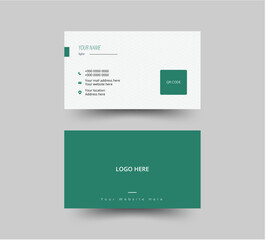 
Simple Business Card Layout Minimal Individual Business Card Layout Double-sided creative business card template.Horizontal and vertical layout. Vector illustration creative modern name card