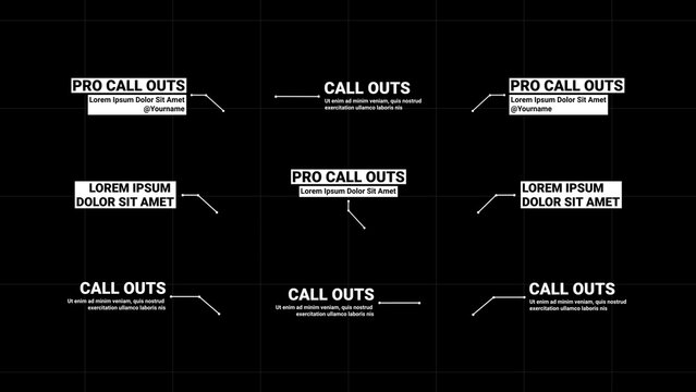 Call - Outs 7