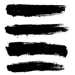 Calligraphy Paint Brush Background High Detail Abstract Vector Background