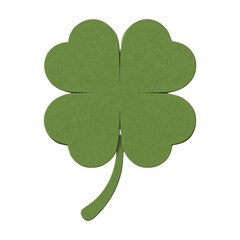 PNG Lucky green clover illustration.
