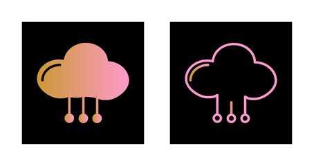 Cloud Computing Icon Design