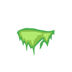 green swamp moss vector illustration