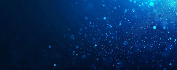 Obraz premium Dark Blue Glitter Background with Bright Sparkle Texture