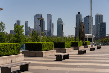 The Manhattan skyline is an iconic symbol of New York City