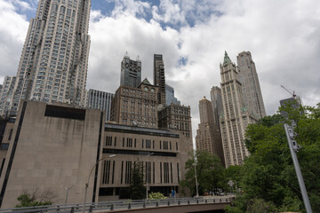 The Manhattan skyline is an iconic symbol of New York City