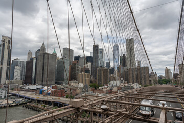 The Manhattan skyline is an iconic symbol of New York City