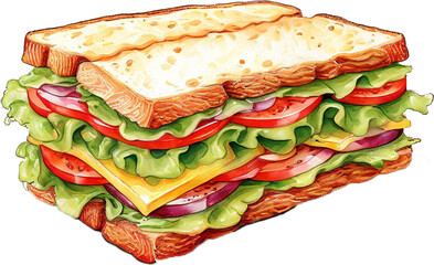 ham and cheese sandwich