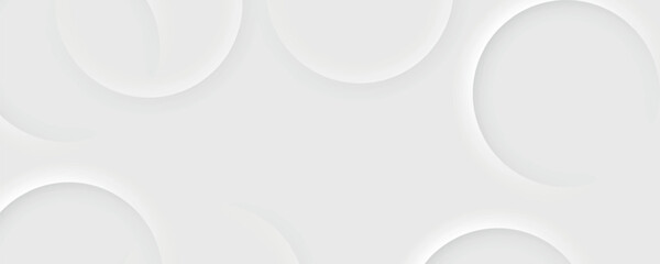 Abstract background gray circle neomorphism, design element