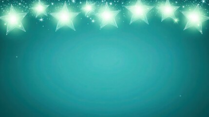 abstract blue background with glowing  stars