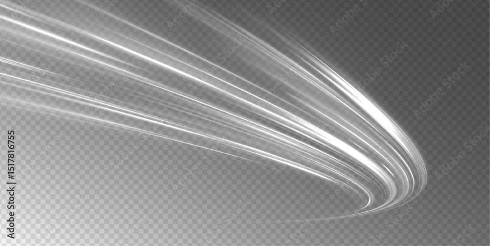 Poster Abstract vector fire circles, sparkling swirls and energetic light spiral frames. Shine round frame with light circles light effect. Star burst with sparkles.	