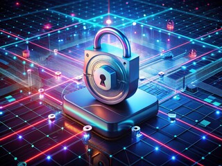 Panoramic Cybersecurity: IoT Data Lock, Secure Network, Digital Fortress,  Internet of Things Security