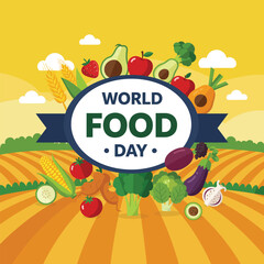 Food Safety Day (WFSD) celebrated on 7 June every year, aims to draw attention and inspire action to help prevent, detect and manage foodborne risks. Vector illustration.