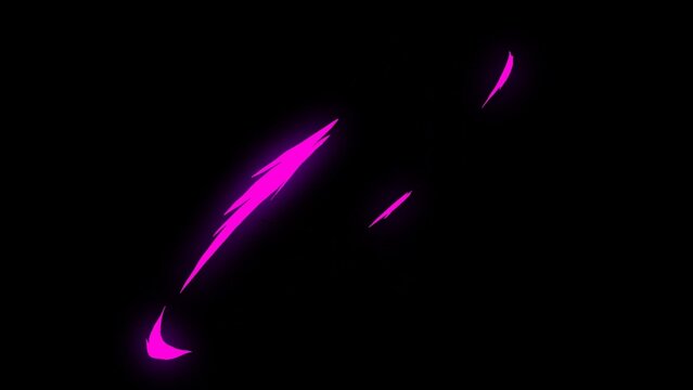 Anime Cartoon Epic Attack Animated Overlay