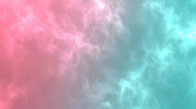 Abstract Pink And Turquoise Gradient Background Design