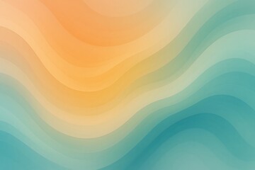 Abstract pastel wavy background with smooth flowing gradient curves, soft peach and lavender color tones, minimalist design, modern aesthetic, elegant fluid texture, stylish digital art backdrop