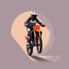 motocross vector art