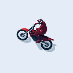 motocross vector art