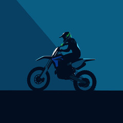 motocross vector art