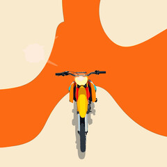 motocross vector art