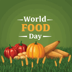 Food Safety Day (WFSD) celebrated on 7 June every year, aims to draw attention and inspire action to help prevent, detect and manage foodborne risks. Vector illustration.