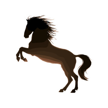 "Horse Head with Heart Shape &ndash; Elegant Line Art Logo for Love and Animal Themes"