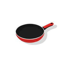 My Simple flat 2D icon frying pan isolated on transparent background, vector, flat design, animation design, vector, flat design, animation design, simple flat 2D icon, minimalist design, clipart