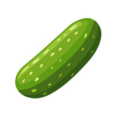 My Simple flat 2D icon cucumber isolated on transparent background, vector, flat design, animation design, vector, flat design, animation design, simple flat 2D icon, minimalist design