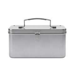 Metal storage lunchbox with handle