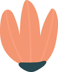 Flowers clipart design illustration