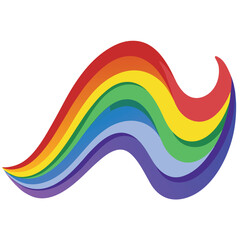 vector illustration of an abstract wave