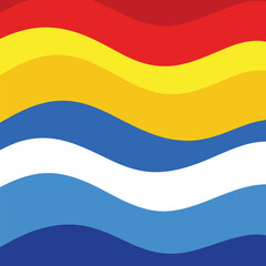 vector illustration of an abstract wave