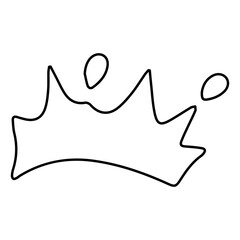 Handdrawn shock depicting a surprised