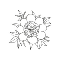 Coloring page for adults and children.